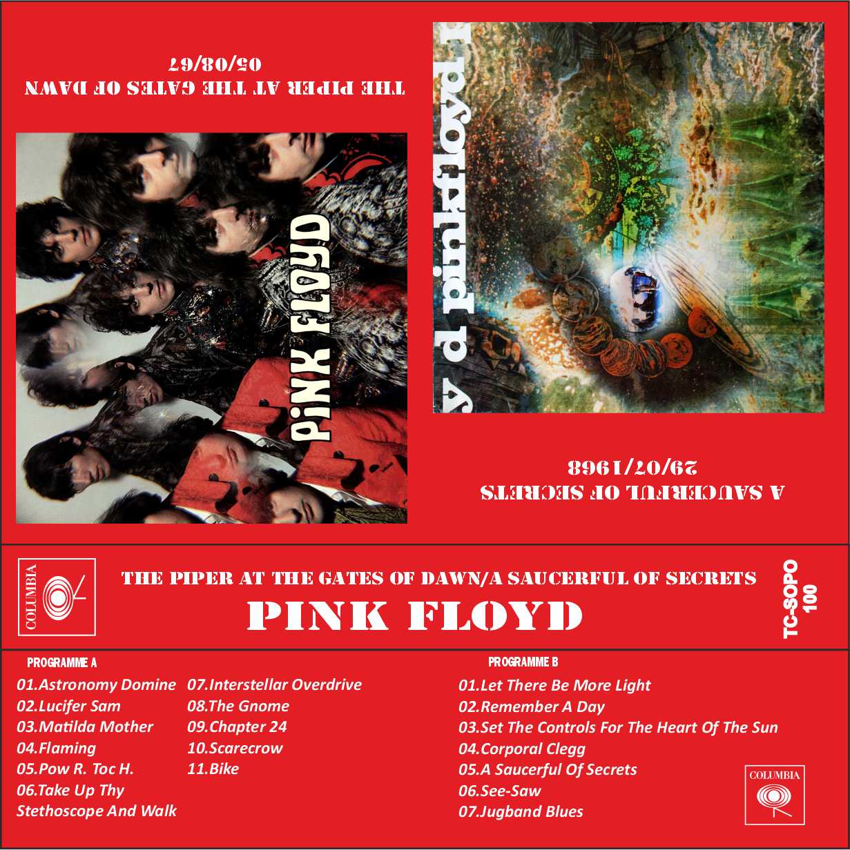 Pink Floyd-The Piper at the Gates of Dawn-A Saucerful of Secrets